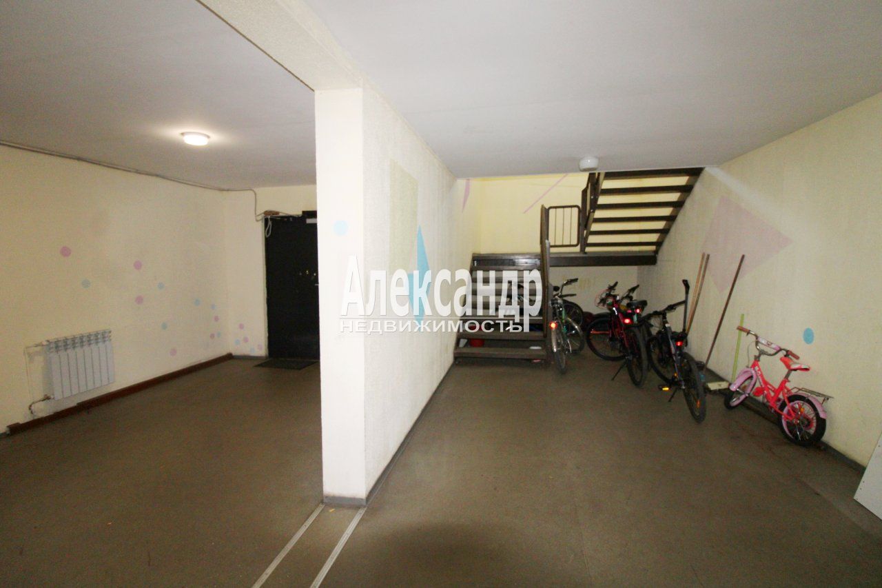 3-комнатная квартира (77м2) на продажу по адресу Ленинградская область, Выборгский район, Приморское городское поселение, посёлок Глебычево, 16— фото 23 из 33