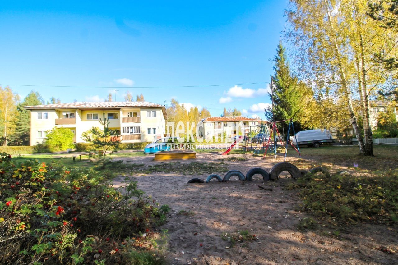 3-комнатная квартира (77м2) на продажу по адресу Ленинградская область, Выборгский район, Приморское городское поселение, посёлок Глебычево, 16— фото 25 из 33