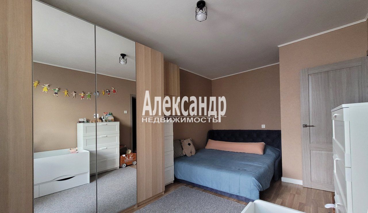 2-комнатная квартира (51м2) на продажу по адресу Ленинградская область, Выборгский район, Приморское городское поселение, посёлок Глебычево, улица Мира, 4, подъезд 4— фото 19 из 33