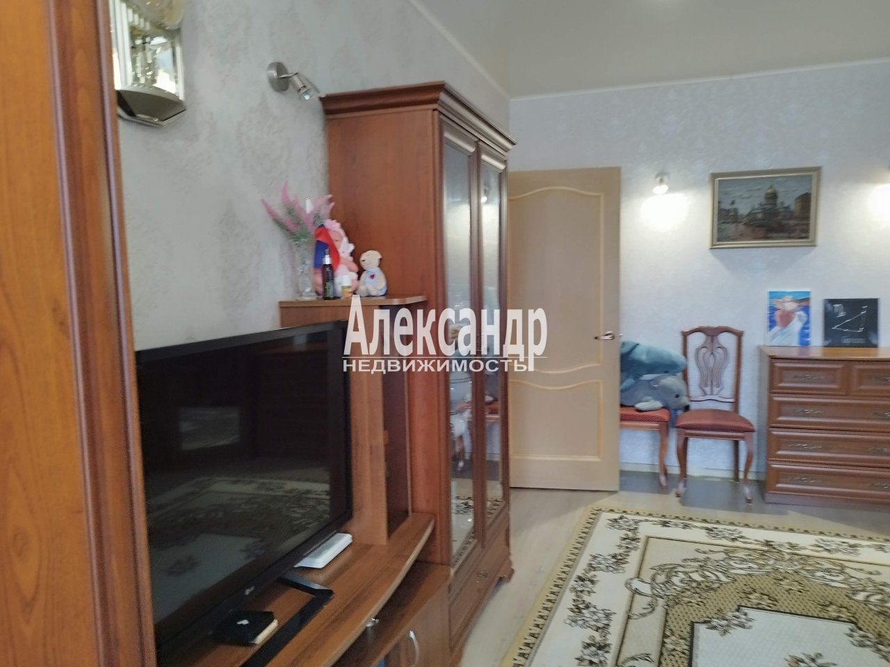 1-комнатная квартира (39м2) на продажу по адресу Ленинградская область, Выборг, улица Гагарина, 39— фото 9 из 12