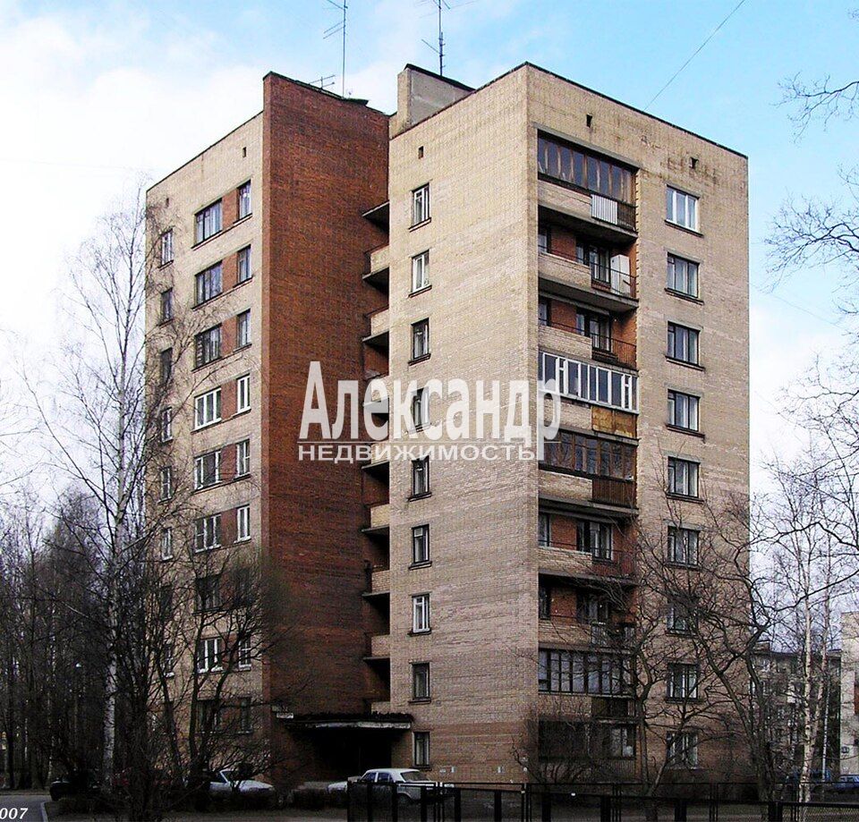 1-комнатная квартира (32м2) на продажу по адресу Санкт-Петербург, проспект Тореза, 98к3— фото 2 из 5