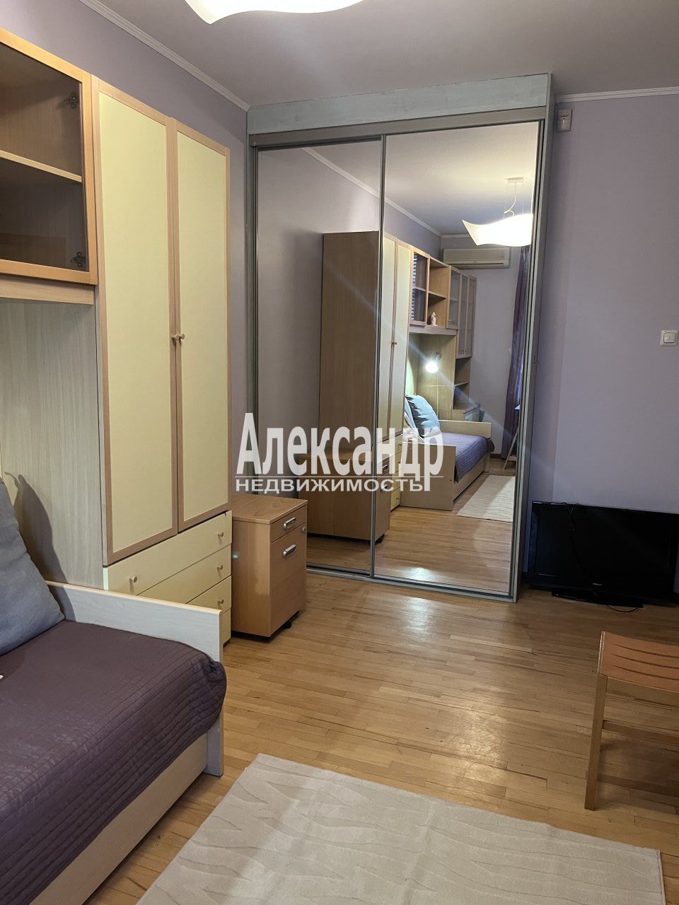 3-комнатная квартира (90м2) в аренду по адресу Санкт-Петербург, Диагональная улица, 6— фото 11 из 17
