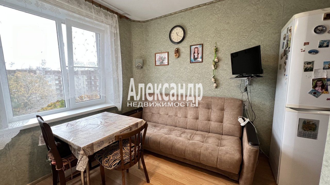 1-комнатная квартира площадью 41 м2