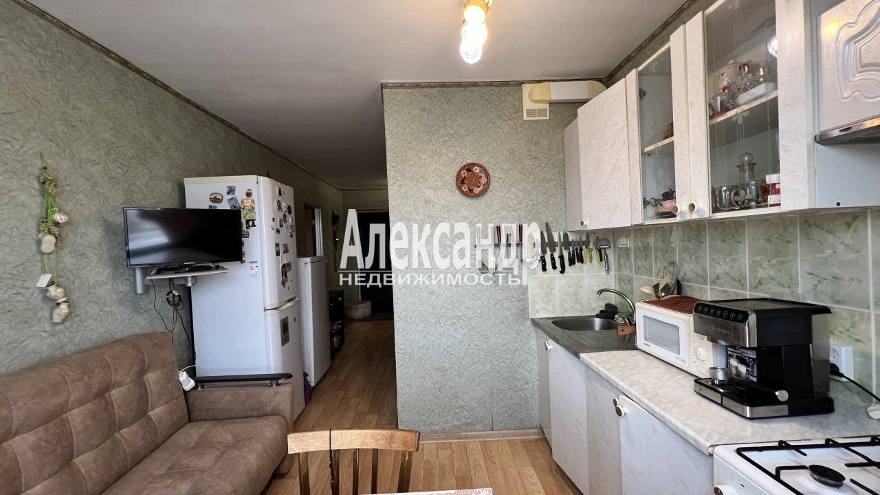 1-комнатная квартира площадью 41 м2