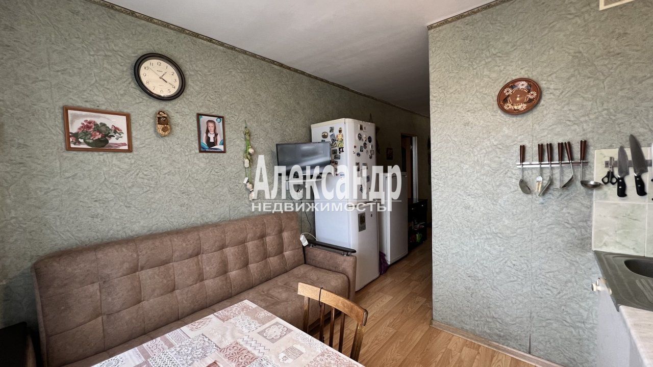 1-комнатная квартира площадью 41 м2