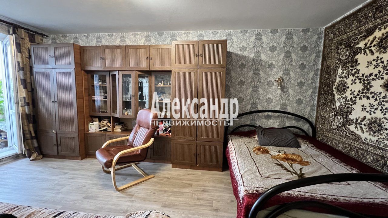 1-комнатная квартира площадью 41 м2