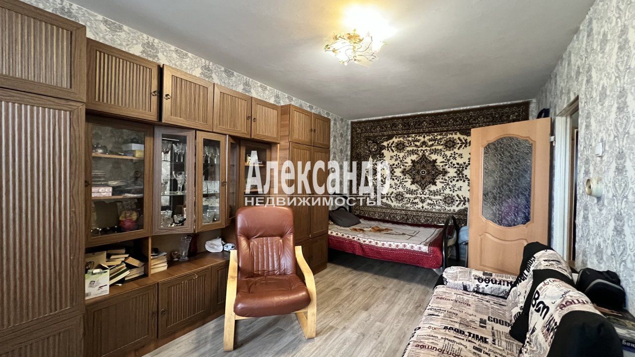 1-комнатная квартира площадью 41 м2
