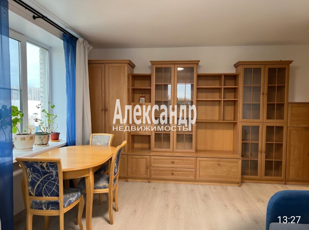 2-комнатная квартира (51м2) в аренду по адресу Санкт-Петербург, улица Верности, 36— фото 6 из 18