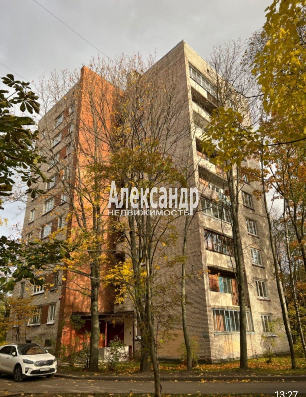 2-комнатная квартира (51м2) в аренду по адресу Санкт-Петербург, улица Верности, 36— фото 17 из 18
