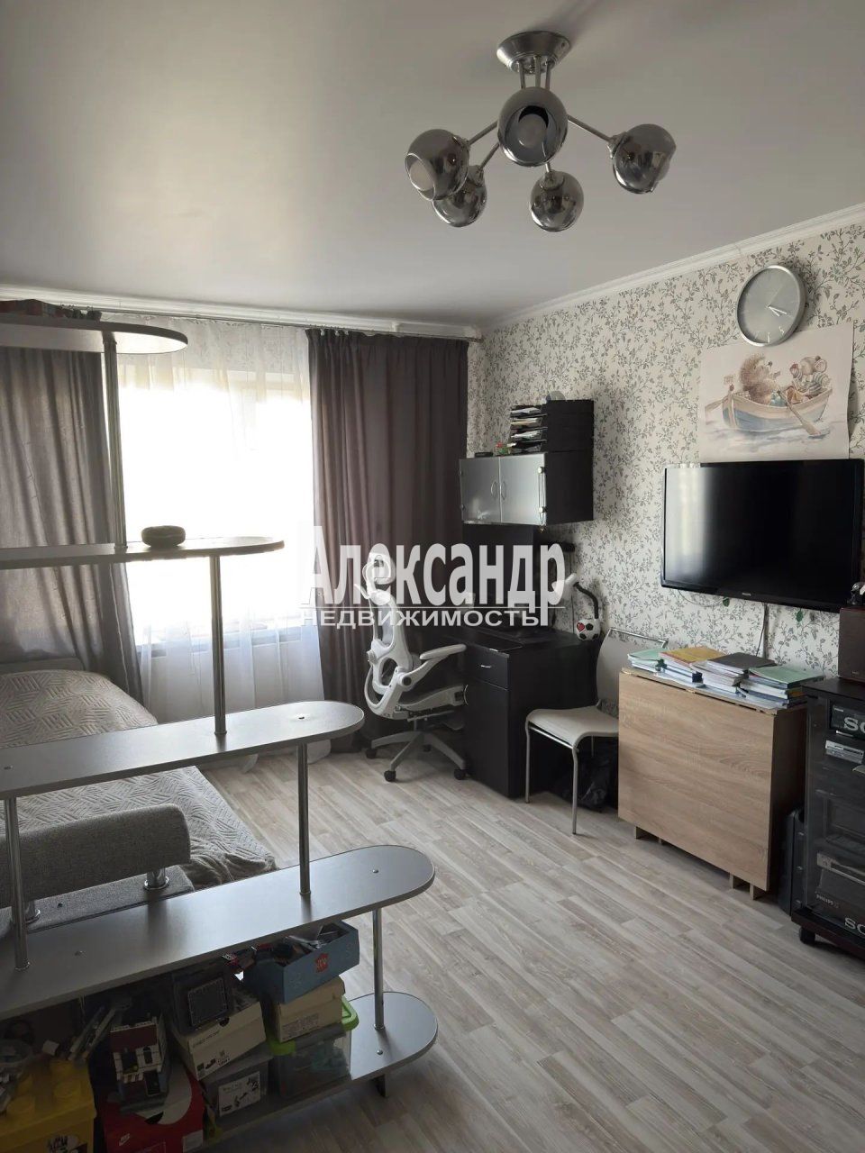 2-комнатная квартира (62м2) на продажу по адресу Санкт-Петербург, Комендантский проспект, 16к1, подъезд 1— фото 6 из 17