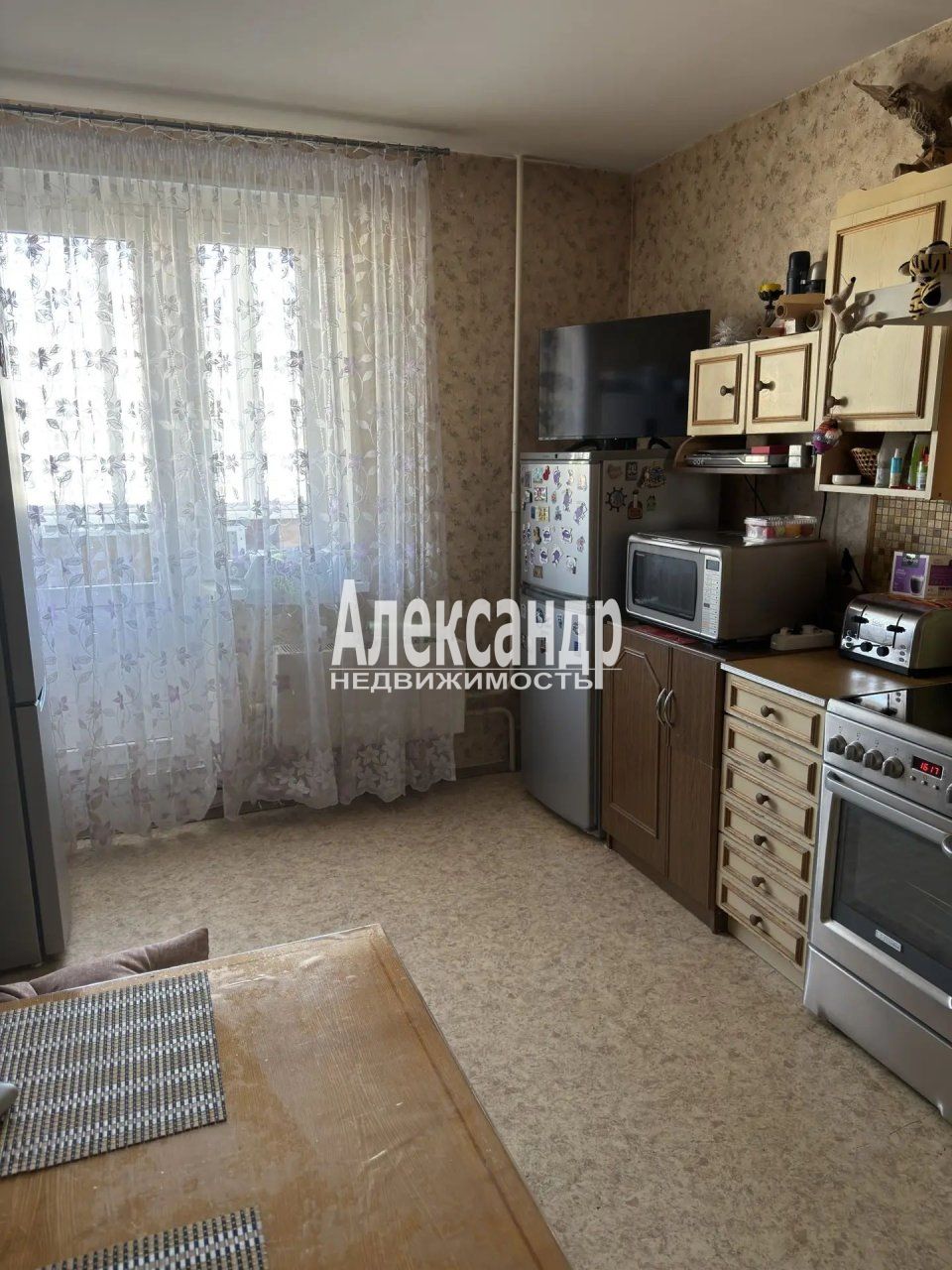 2-комнатная квартира (62м2) на продажу по адресу Санкт-Петербург, Комендантский проспект, 16к1, подъезд 1— фото 12 из 17
