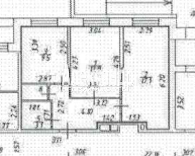 2-комнатная квартира (52м2) на продажу по адресу Санкт-Петербург, посёлок Парголово, улица Фёдора Абрамова, 20к1— фото 2 из 22