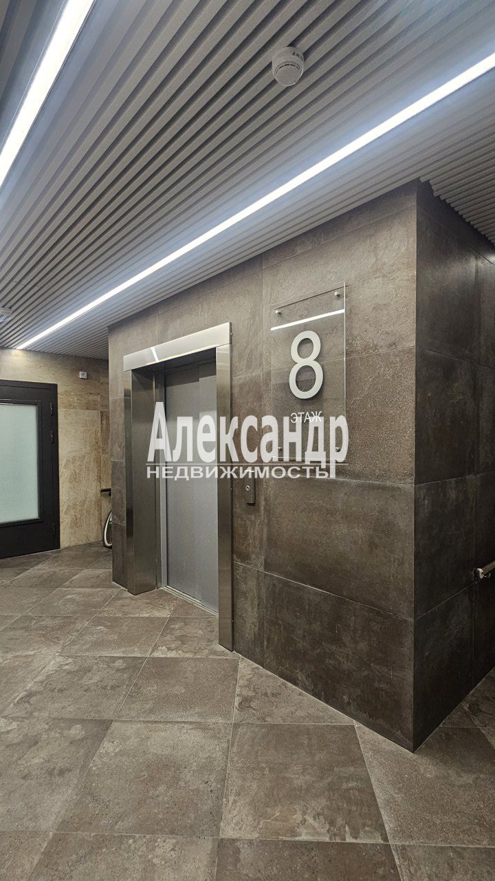1-комнатная квартира (30м2) в аренду по адресу Ленинградская область, Всеволожский район, Мурино, Ручьёвский проспект, 2— фото 16 из 23