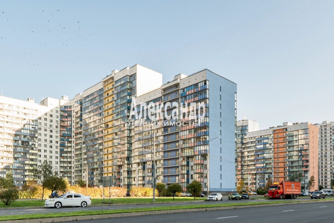 1-комнатная квартира (31м2) на продажу по адресу Ленинградская область, Всеволожский район, Мурино, Петровский бульвар, 14к1, подъезд 3— фото 20 из 22