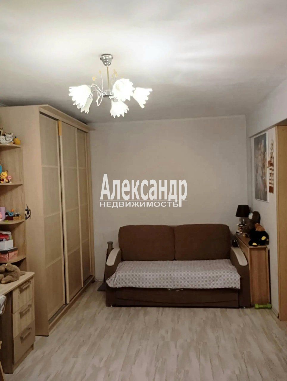 1-комнатная квартира площадью 31 м2