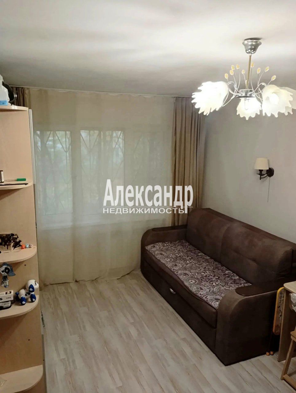 1-комнатная квартира площадью 31 м2