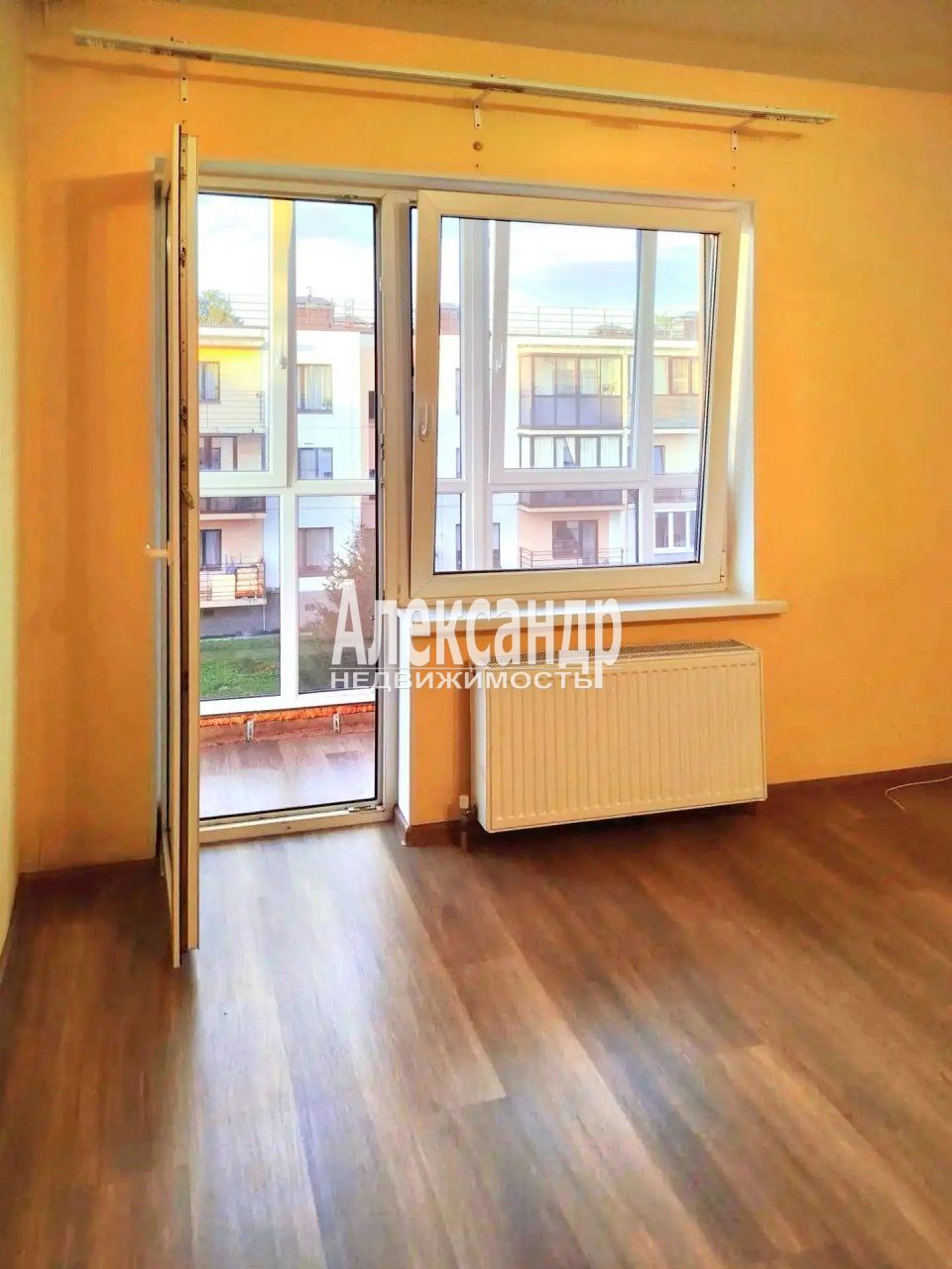1-комнатная квартира (43м2) на продажу по адресу Ленинградская область, Всеволожский район, Агалатовское сельское поселение, деревня Вартемяги, улица Ветеранов, 15— фото 6 из 18