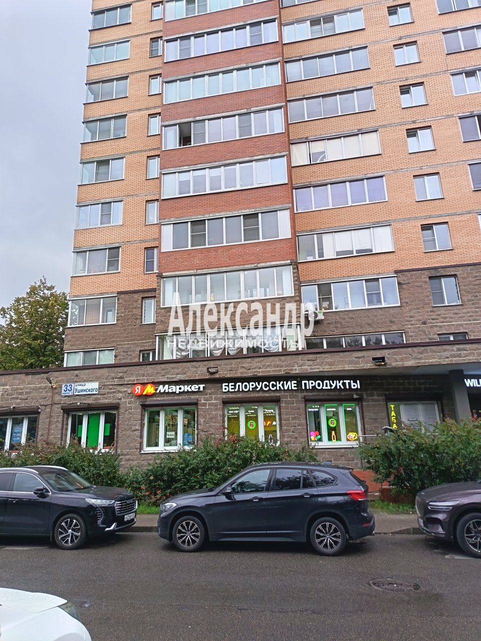 2-комнатная квартира (59м2) в аренду по адресу Санкт-Петербург, улица Ушинского, 33к3— фото 19 из 23