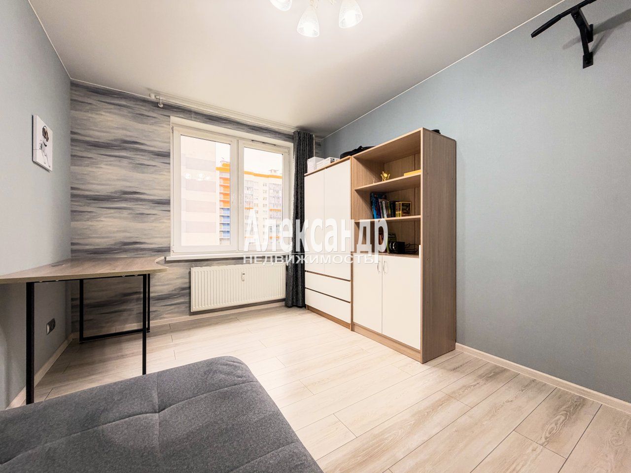 2-комнатная квартира (49м2) на продажу по адресу Ленинградская область, Всеволожский район, Мурино, Петровский бульвар, 6к1, подъезд 2— фото 16 из 26