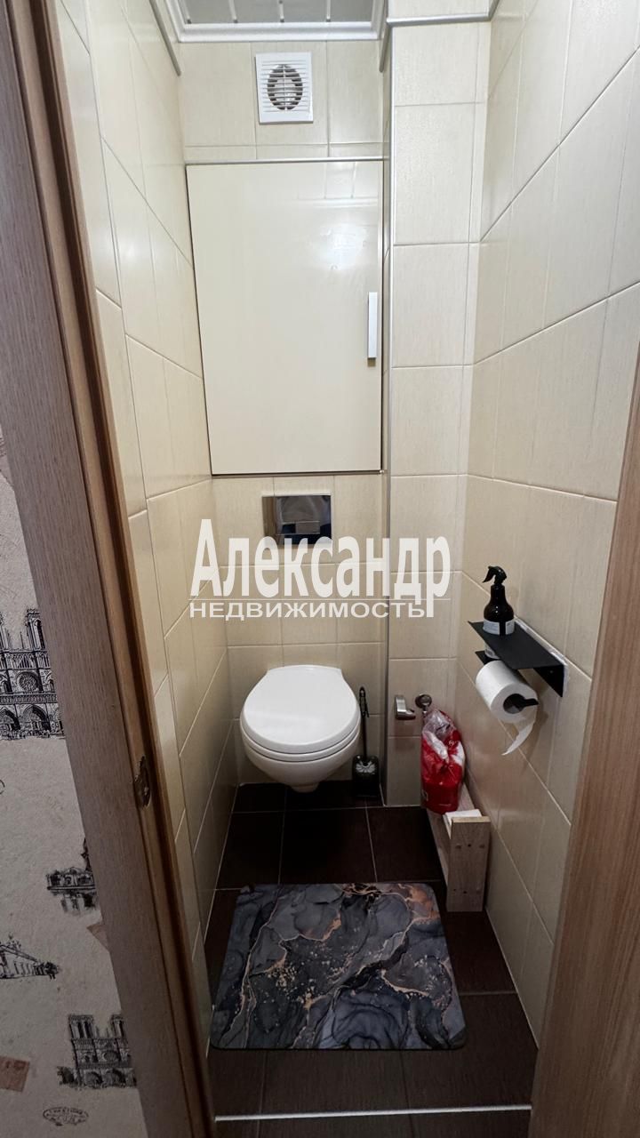 1-комнатная квартира (41м2) в аренду по адресу Санкт-Петербург, посёлок Парголово, Тихоокеанская улица, 18к1— фото 4 из 8