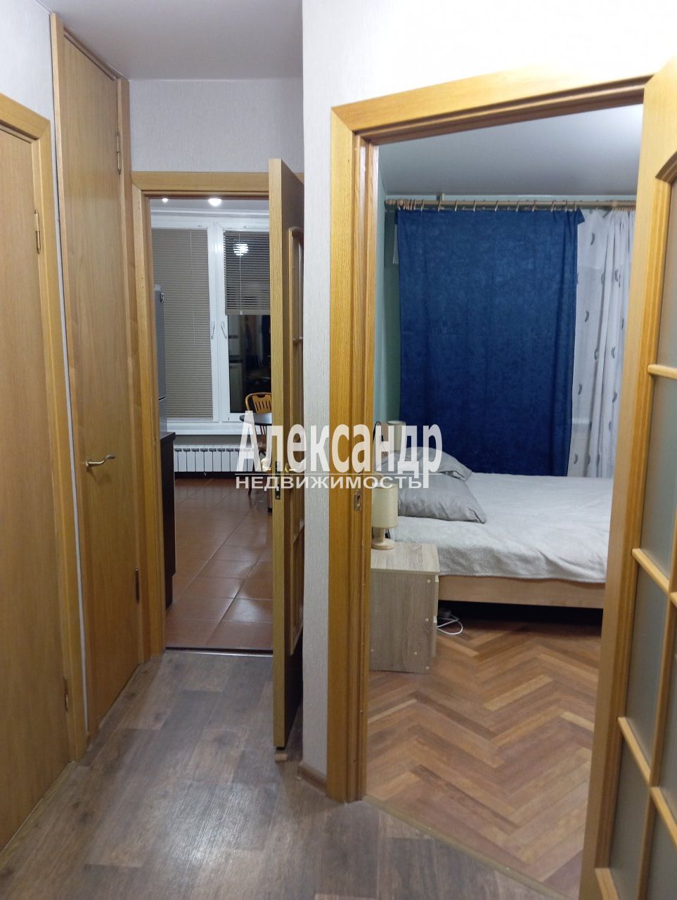 1-комнатная квартира (37м2) в аренду по адресу Санкт-Петербург, проспект Просвещения, 64к2— фото 8 из 24