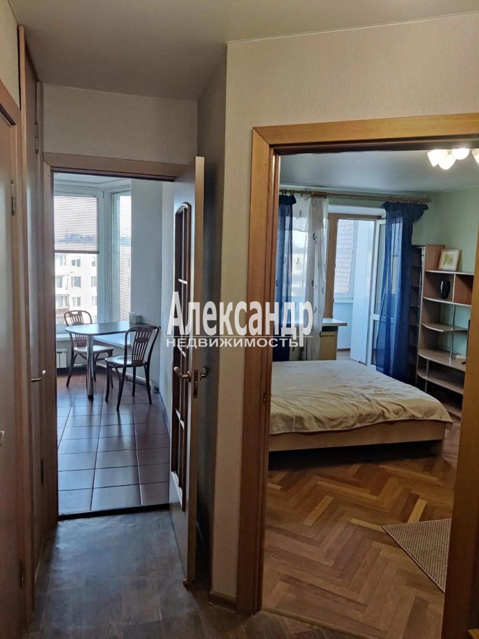 1-комнатная квартира площадью 37 м2