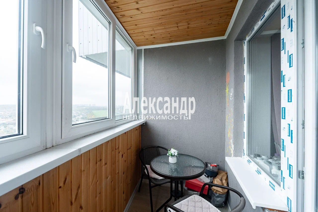 2-комнатная квартира (59м2) на продажу по адресу Санкт-Петербург, посёлок Парголово, Тихоокеанская улица, 1к2— фото 13 из 18
