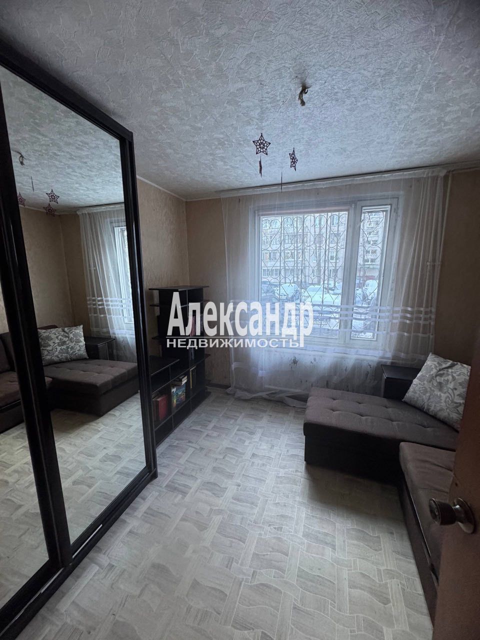 2 комнаты в 3-комнатной квартире (55м2) на продажу по адресу Санкт-Петербург, проспект Луначарского, 78к3— фото 6 из 12