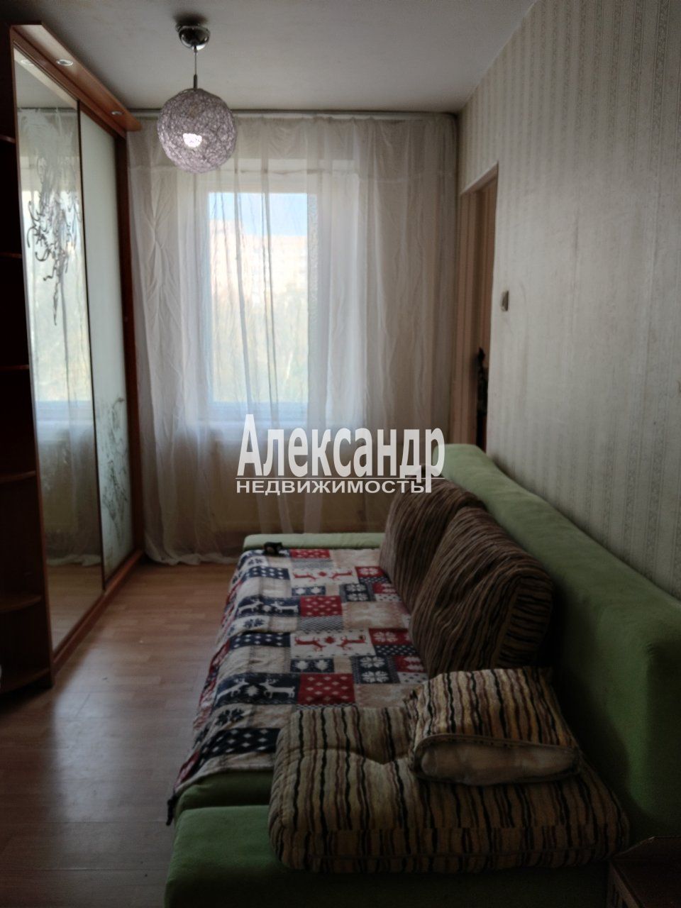 2-комнатная квартира (81м2) в аренду по адресу Санкт-Петербург, Гражданский проспект, 114к6— фото 9 из 17