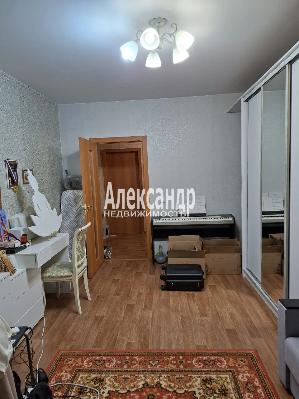 2-комнатная квартира (59м2) на продажу по адресу Ленинградская область, Всеволожск, микрорайон Южный, улица Малиновского, 12/2, подъезд 1— фото 20 из 35