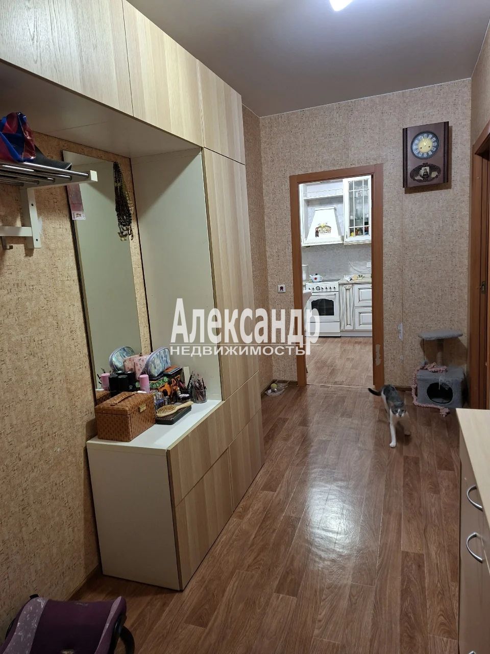 2-комнатная квартира (59м2) на продажу по адресу Ленинградская область, Всеволожск, микрорайон Южный, улица Малиновского, 12/2, подъезд 1— фото 26 из 35
