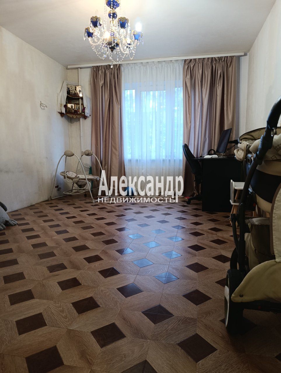 3-комнатная квартира (79м2) на продажу по адресу Ленинградская область, Всеволожск, микрорайон Южный, Знаменская улица, 4, подъезд 3— фото 8 из 14