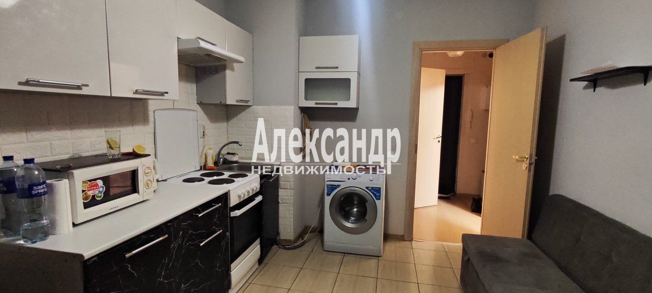 1-комнатная квартира (36м2) на продажу по адресу Ленинградская область, Всеволожский район, Мурино, проспект Авиаторов Балтики, 9— фото 13 из 17
