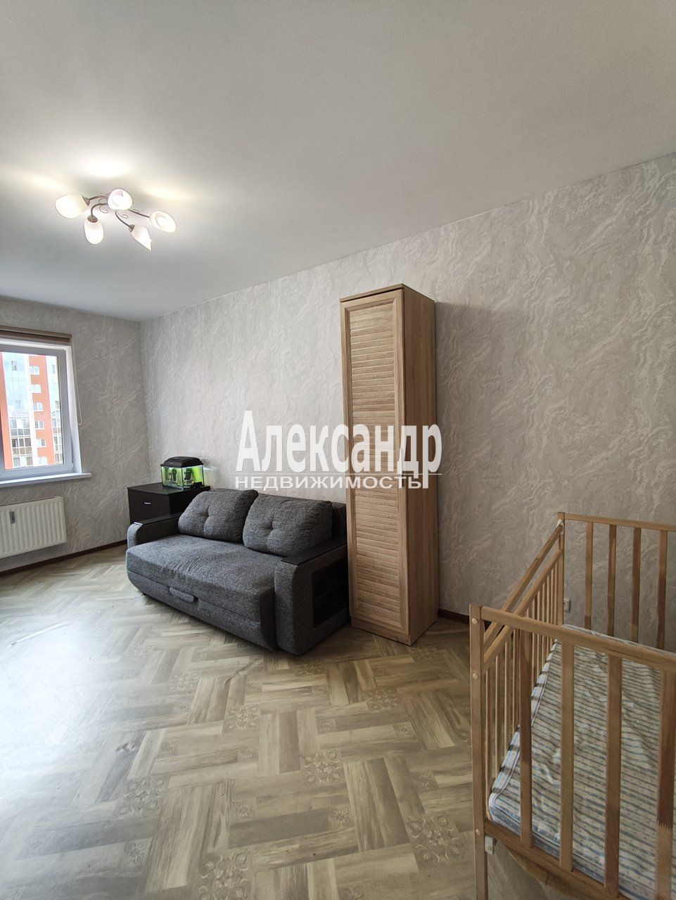 1-комнатная квартира (37м2) на продажу по адресу Ленинградская область, Всеволожский район, Мурино, Оборонная улица, 37к1— фото 14 из 31