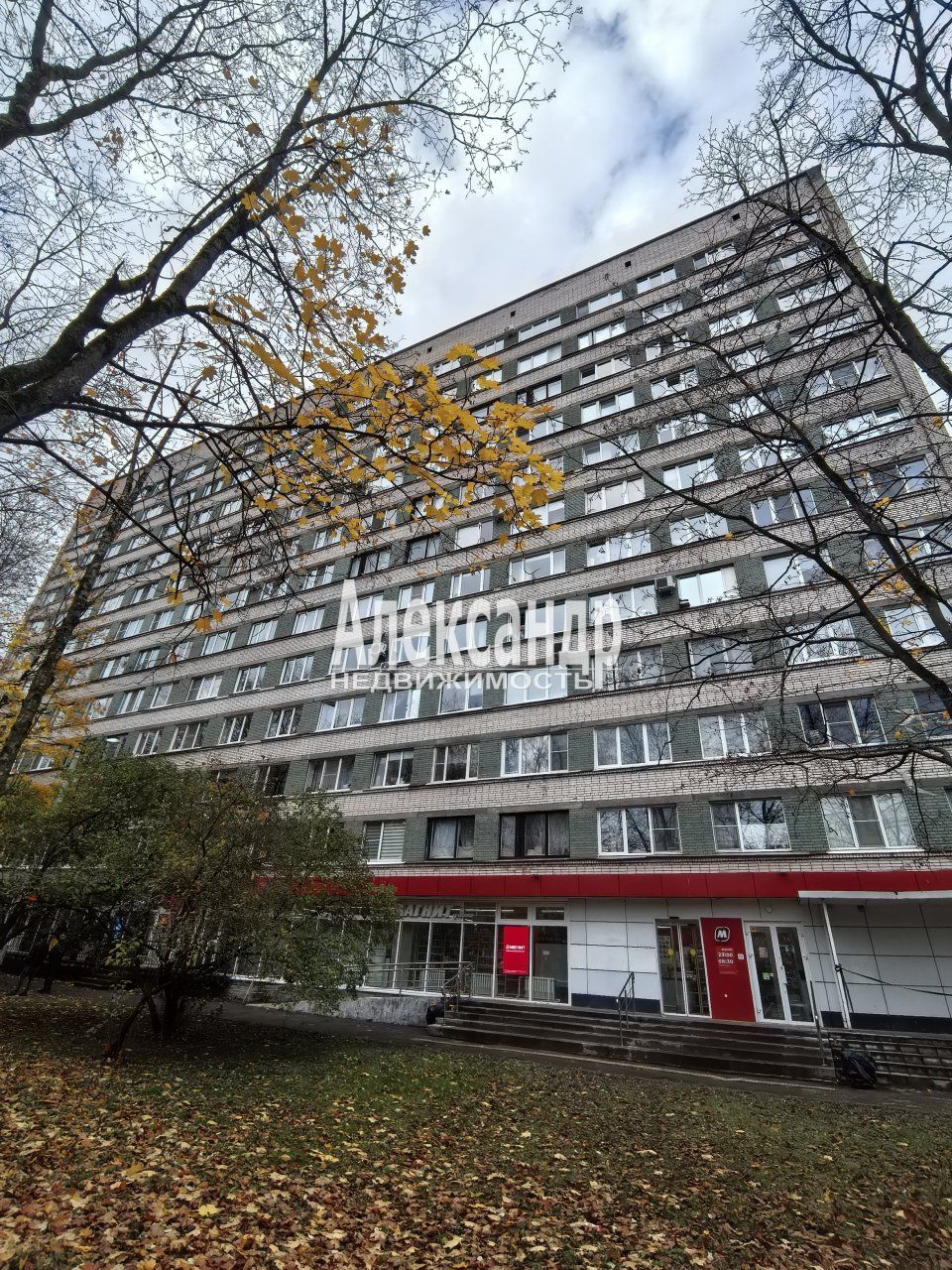 2-комнатная квартира (35м2) в аренду по адресу Санкт-Петербург, проспект Тореза, 30— фото 14 из 15