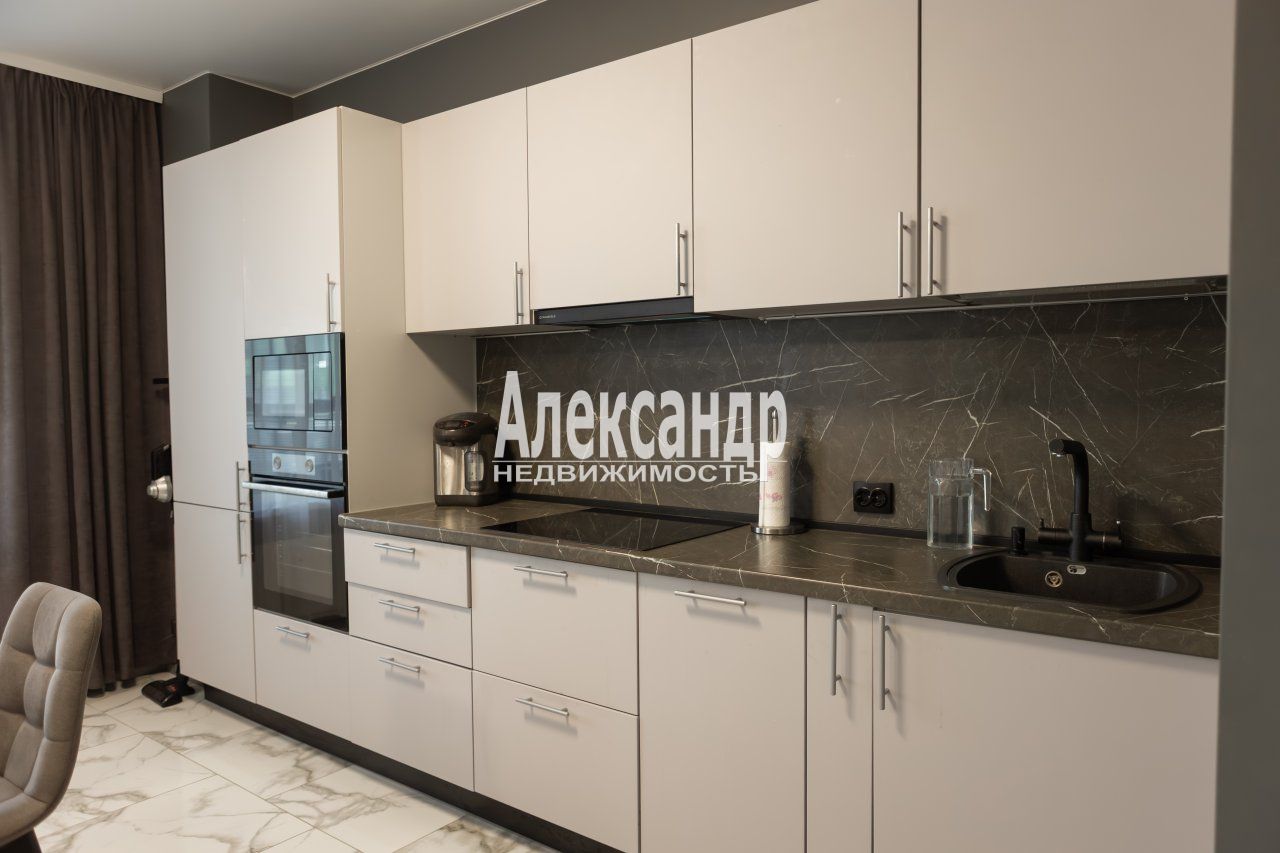 2-комнатная квартира (53м2) на продажу по адресу Ленинградская область, Всеволожский район, Сертолово, Верная улица, 3к1— фото 3 из 25