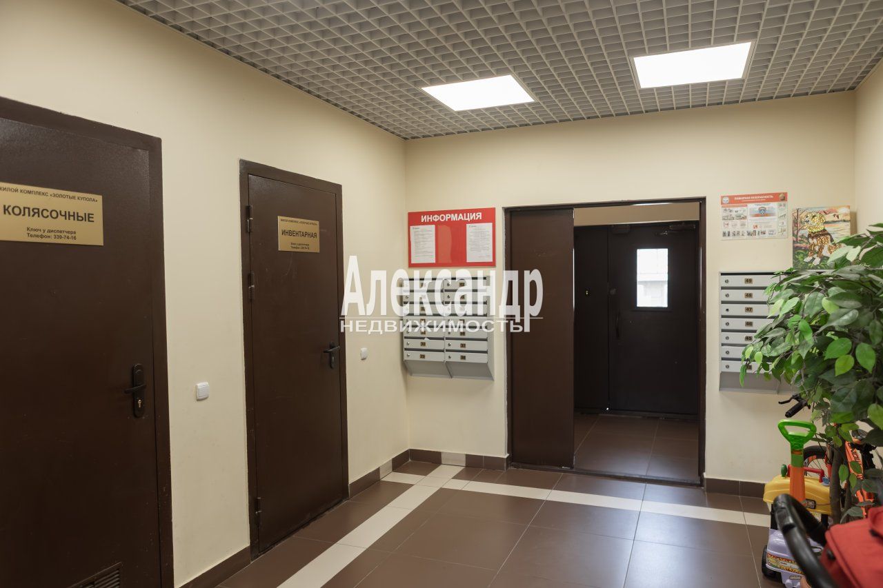 2-комнатная квартира (53м2) на продажу по адресу Ленинградская область, Всеволожский район, Сертолово, Верная улица, 3к1— фото 21 из 25