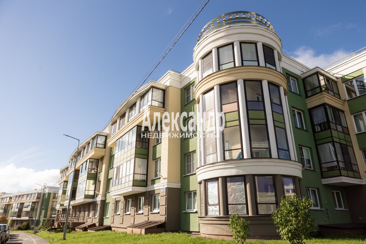 2-комнатная квартира (53м2) на продажу по адресу Ленинградская область, Всеволожский район, Сертолово, Верная улица, 3к1— фото 22 из 25
