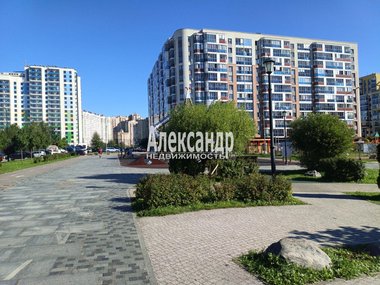 1-комнатная квартира (36м2) на продажу по адресу Ленинградская область, Всеволожский район, Бугры, Петровский бульвар, 27— фото 32 из 39