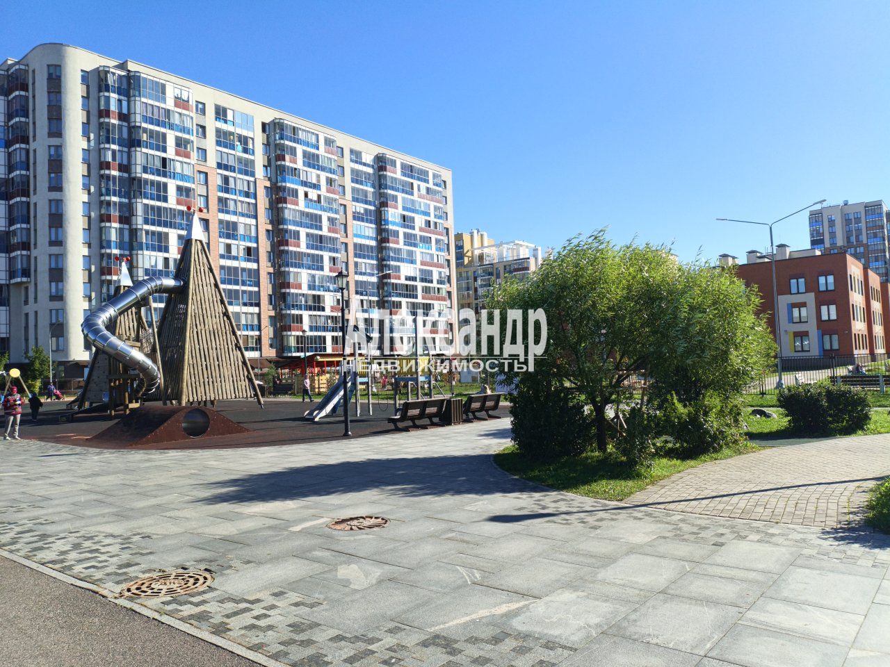1-комнатная квартира (36м2) на продажу по адресу Ленинградская область, Всеволожский район, Бугры, Петровский бульвар, 27— фото 33 из 39