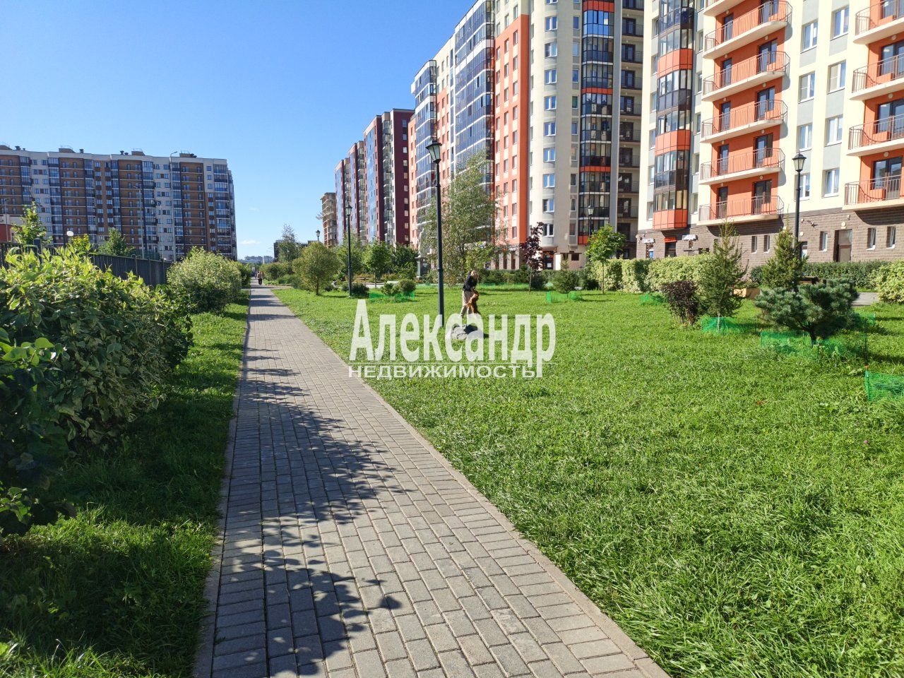 1-комнатная квартира (36м2) на продажу по адресу Ленинградская область, Всеволожский район, Бугры, Петровский бульвар, 27— фото 35 из 39