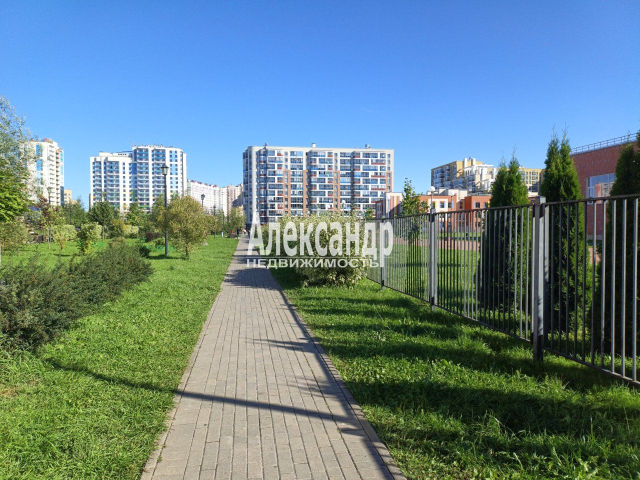 1-комнатная квартира (36м2) на продажу по адресу Ленинградская область, Всеволожский район, Бугры, Петровский бульвар, 27— фото 36 из 39