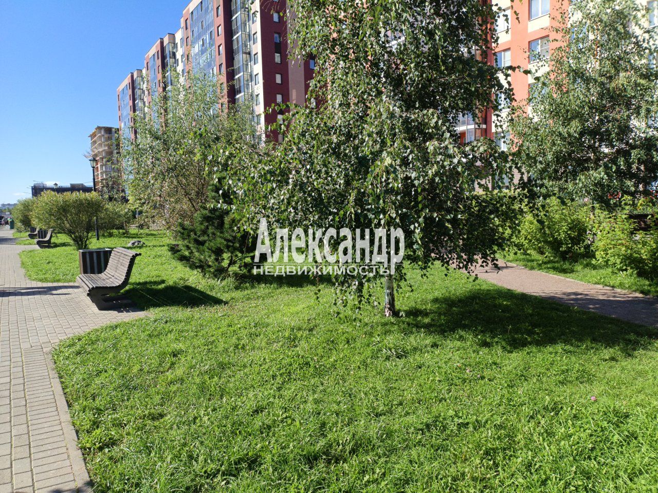 1-комнатная квартира (36м2) на продажу по адресу Ленинградская область, Всеволожский район, Бугры, Петровский бульвар, 27— фото 37 из 39