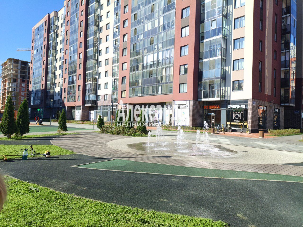 1-комнатная квартира (36м2) на продажу по адресу Ленинградская область, Всеволожский район, Бугры, Петровский бульвар, 27— фото 38 из 39