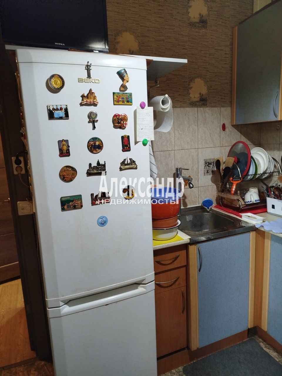 1-комнатная квартира (33м2) на продажу по адресу Санкт-Петербург, Октябрьская набережная, 26к3— фото 13 из 14