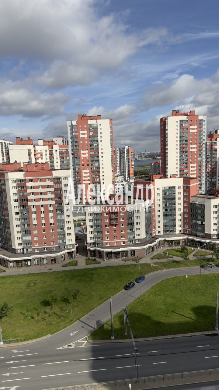 2-комнатная квартира (67м2) в аренду по адресу Санкт-Петербург, Ленинский проспект, 43— фото 14 из 16