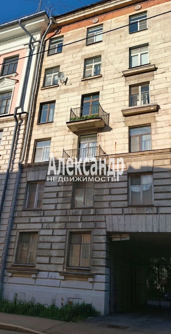 1-комнатная квартира (40м2) на продажу по адресу Санкт-Петербург, Плуталова улица, 18, подъезд 1— фото 19 из 20