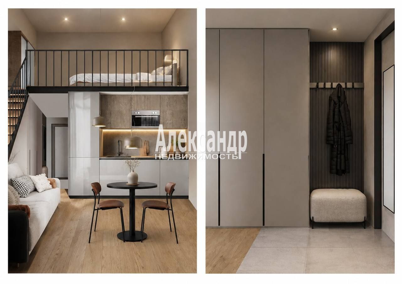 Студия (33м2) на продажу — фото 1 из 5