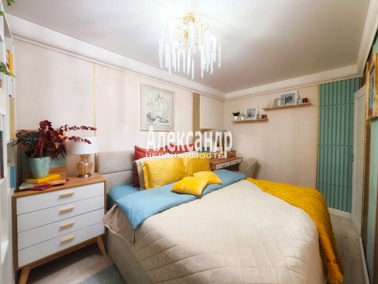 2-комнатная квартира (45м2) на продажу по адресу Санкт-Петербург, проспект Маршала Блюхера, 38к2— фото 12 из 29
