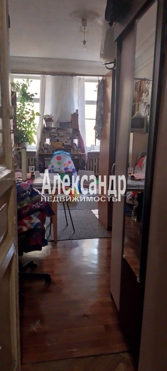 Комната в 4-комнатной квартире